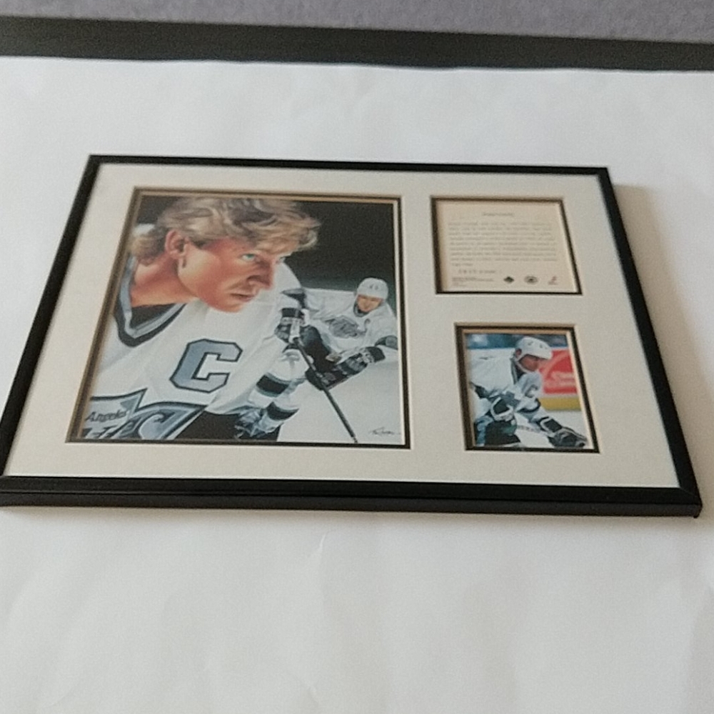Wayne Gretzky framed picture